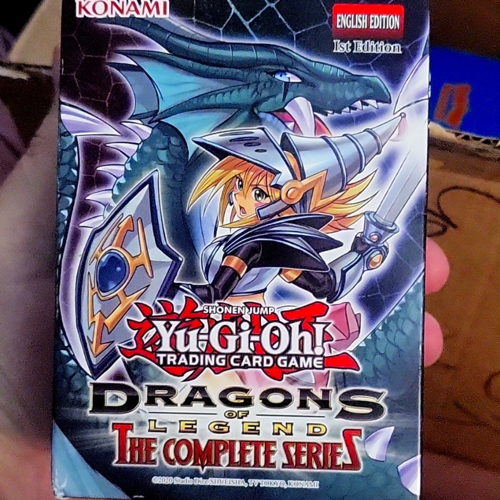 Yu-Gi-Oh! Trading Cards Dragon of Legend Complete Series Deck, Multicolor 